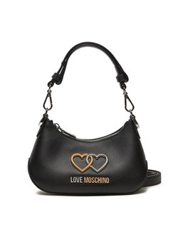 Torebka LOVE MOSCHINO JC4075PP1LL1000A Czarny ze sklepu eobuwie.pl w kategorii Torebki hobo - zdjęcie 182036075