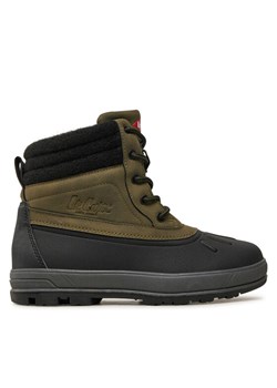 Trzewiki Lee Cooper LCJ-24-01-2967L Khaki ze sklepu eobuwie.pl w kategorii Buty zimowe dziecięce - zdjęcie 182036108