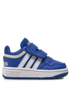 Sneakersy adidas Hoops 3.0 Cf I IH7901 Niebieski ze sklepu eobuwie.pl w kategorii Buty sportowe dziecięce - zdjęcie 182036315