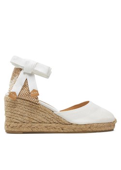 Espadryle Castañer Carina/6/001 020964 Biały ze sklepu eobuwie.pl w kategorii Espadryle damskie - zdjęcie 182036337