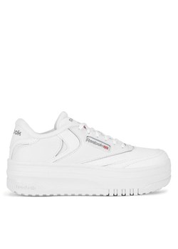 Sneakersy Reebok Club C Extra 100075205 Biały ze sklepu eobuwie.pl w kategorii Buty sportowe dziecięce - zdjęcie 182036385