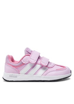 Sneakersy adidas Tensaur Switch JI1053 Fioletowy ze sklepu eobuwie.pl w kategorii Buty sportowe dziecięce - zdjęcie 182036566