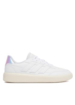 Sneakersy adidas Courtblock IF6464 Biały ze sklepu eobuwie.pl w kategorii Buty sportowe damskie - zdjęcie 182036626