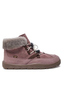 Trzewiki Froddo Zeru Tex Cosy Barefoot G3110258-4 D Różowy ze sklepu eobuwie.pl w kategorii Buty zimowe dziecięce - zdjęcie 182036667