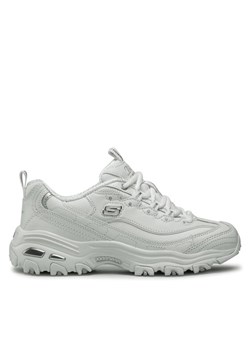 Sneakersy Skechers Fresh Start 11931/WSL Biały ze sklepu eobuwie.pl w kategorii Buty sportowe damskie - zdjęcie 182036669