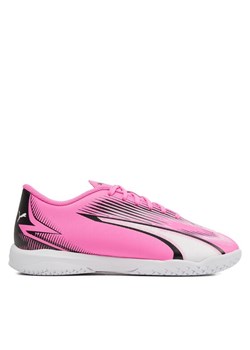 Buty do piłki nożnej Puma Ultra Play It Jr 10778001 01 Biały ze sklepu eobuwie.pl w kategorii Buty sportowe dziecięce - zdjęcie 182036749