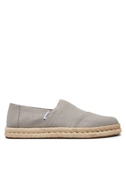 Espadryle Toms TOMS-Alp Rope 2.0 10019866 Szary ze sklepu eobuwie.pl w kategorii Espadryle męskie - zdjęcie 182036789
