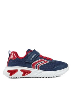 Sneakersy Geox J Assister J45DZC 014CE C0735 S Granatowy ze sklepu eobuwie.pl w kategorii Buty sportowe dziecięce - zdjęcie 182036945