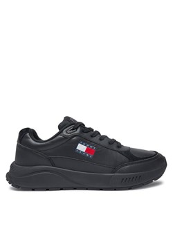 Sneakersy Tommy Jeans Runner EM0EM01445 Czarny - id: 0000304447549 - marki Tommy Jeans - 182036996 Sneakersy Tommy Jeans Runner EM0EM01445 Czarny ze sklepu eobuwie.pl w kategorii Buty sportowe męskie - zdjęcie 182036996