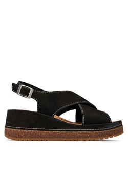 Sandały Clarks Kassanda Step 26177299 Czarny ze sklepu eobuwie.pl w kategorii Sandały damskie - zdjęcie 182037228