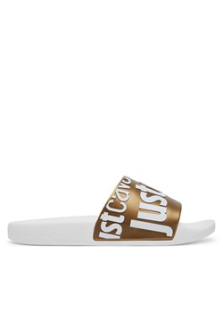 Klapki Just Cavalli 78RA3SZ1 ZS785 Złoty - id: 0000304946349 - marki Just Cavalli - 182037308 Klapki Just Cavalli 78RA3SZ1 ZS785 Złoty ze sklepu eobuwie.pl w kategorii Klapki damskie - zdjęcie 182037308