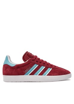 Sneakersy adidas Gazelle IG6198 Bordowy ze sklepu eobuwie.pl w kategorii Buty sportowe męskie - zdjęcie 182037368