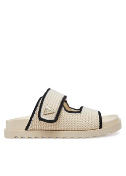 Klapki Guess FLJFDN FAB19 Beżowy ze sklepu eobuwie.pl w kategorii Klapki damskie - zdjęcie 182037387