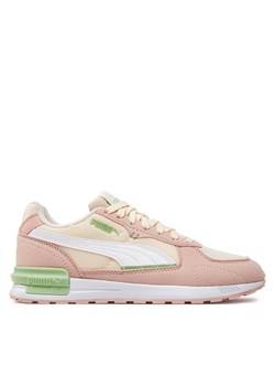 Sneakersy Puma Graviton Jr 381987-30 Beżowy ze sklepu eobuwie.pl w kategorii Buty sportowe dziecięce - zdjęcie 182037436