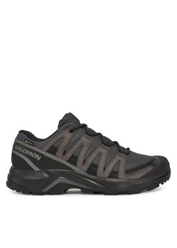 Trekkingi Salomon X-Adventure Recon Gore Tex L47809200 Szary ze sklepu eobuwie.pl w kategorii Buty trekkingowe męskie - zdjęcie 182037449