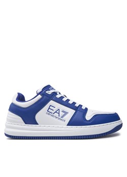 Sneakersy EA7 Emporio Armani X8X189 XK404 M563 Niebieski ze sklepu eobuwie.pl w kategorii Buty sportowe męskie - zdjęcie 182037587