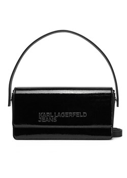 Torebka Karl Lagerfeld Jeans A1W30257 Czarny ze sklepu eobuwie.pl w kategorii Torebki damskie - zdjęcie 182037666