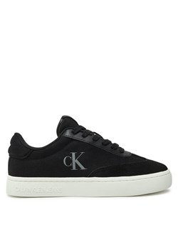 Sneakersy Calvin Klein Jeans Classic Cupsole Low Mix Mg Wn YW0YW01636 Czarny ze sklepu eobuwie.pl w kategorii Buty sportowe damskie - zdjęcie 182037685
