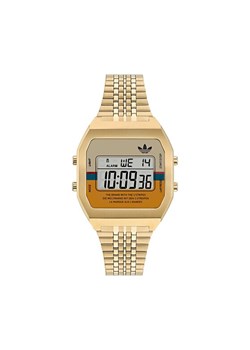 Zegarek adidas Originals Street Digital Two AOST23555 Złoty ze sklepu eobuwie.pl w kategorii Zegarki - zdjęcie 182037708