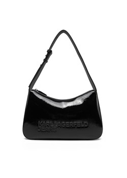 Torebka Karl Lagerfeld Jeans A1W30250 Czarny ze sklepu eobuwie.pl w kategorii Torebki damskie - zdjęcie 182037795