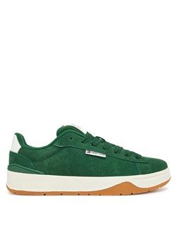 Sneakersy Tommy Jeans Tjm Skater Sneaker EM0EM01607 Zielony ze sklepu eobuwie.pl w kategorii Buty sportowe męskie - zdjęcie 182037885