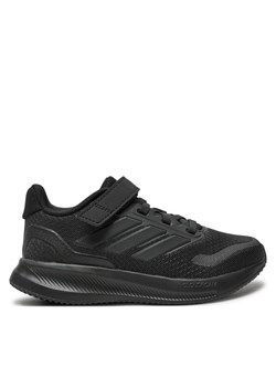 Sneakersy adidas Runfalcon 5 IE8573 Czarny ze sklepu eobuwie.pl w kategorii Buty sportowe dziecięce - zdjęcie 182037896
