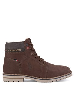 Trapery U.S. Polo Assn. POLY001M/DLT1 Brązowy - id: 5903419653186 - marki U.S Polo Assn. - 182037917 Trapery U.S. Polo Assn. POLY001M/DLT1 Brązowy ze sklepu eobuwie.pl w kategorii Buty zimowe męskie - zdjęcie 182037917