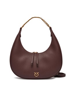 Torebka PINKO Brioche Hobo Classic AI 24-25 PLTT 101526 A29Q Brązowy ze sklepu eobuwie.pl w kategorii Torebki damskie - zdjęcie 182037976