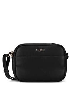 Torba Lasocki MLP-B-006-06 Czarny ze sklepu eobuwie.pl w kategorii Listonoszki - zdjęcie 182038007