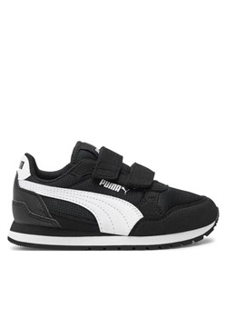 Sneakersy Puma St Runner v4 Mesh V Ps 399877 01 Czarny ze sklepu eobuwie.pl w kategorii Buty sportowe dziecięce - zdjęcie 182038095