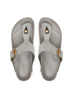 Japonki Birkenstock Gizeh Big Buckle Hex 1029507 Szary ze sklepu eobuwie.pl w kategorii Klapki damskie - zdjęcie 182038147
