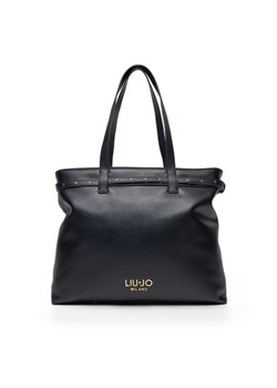 Torebka Liu Jo Ecs M Tote AA5135 E0033 Czarny ze sklepu eobuwie.pl w kategorii Torby Shopper bag - zdjęcie 182038206