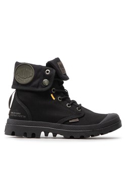 Trapery Palladium Pampa Baggy Supply 77964-008-M Czarny ze sklepu eobuwie.pl w kategorii Workery damskie - zdjęcie 182038426