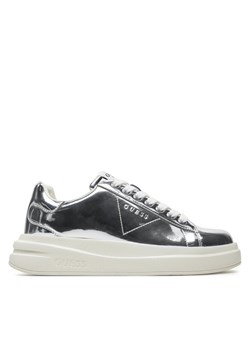 Sneakersy Guess FLPELB PAF12 Srebrny ze sklepu eobuwie.pl w kategorii Buty sportowe damskie - zdjęcie 182038486