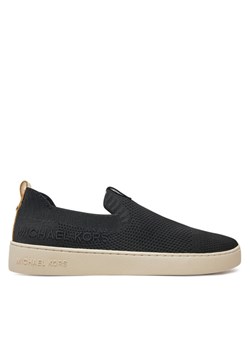 Tenisówki MICHAEL Michael Kors Juno Knit Slip On 43R5JUFPAD Czarny ze sklepu eobuwie.pl w kategorii Trampki damskie - zdjęcie 182038549