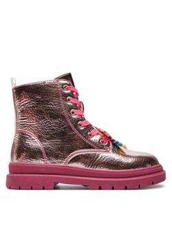 Botki Agatha Ruiz de la Prada 231955 D Różowy ze sklepu eobuwie.pl w kategorii Buty zimowe dziecięce - zdjęcie 182038569