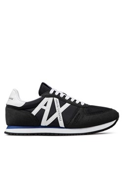 Sneakersy Armani Exchange XUX017 XCC68 K487 Granatowy ze sklepu eobuwie.pl w kategorii Buty sportowe męskie - zdjęcie 182038585
