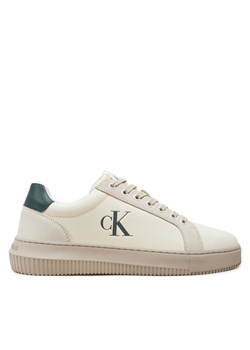 Sneakersy Calvin Klein Jeans Chunky YM0YM01123 Écru ze sklepu eobuwie.pl w kategorii Buty sportowe męskie - zdjęcie 182038588