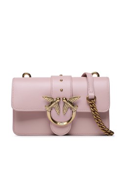 Torebka Pinko Love One Mini Cl Różowy ze sklepu eobuwie.pl w kategorii Listonoszki - zdjęcie 182038605