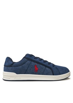 Sneakersy Polo Ralph Lauren Heritage Court III RL01255410 Granatowy ze sklepu eobuwie.pl w kategorii Buty sportowe dziecięce - zdjęcie 182038676