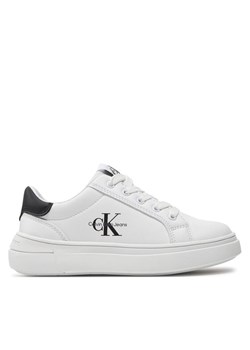 Sneakersy Calvin Klein Jeans V3X9-80876-1355 M Biały ze sklepu eobuwie.pl w kategorii Buty sportowe dziecięce - zdjęcie 182038707