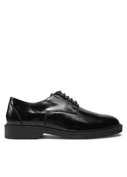 Półbuty Jack&Jones Jfwdax 12270652 Czarny ze sklepu eobuwie.pl w kategorii Buty eleganckie męskie - zdjęcie 182038746
