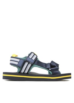 Sandały Pepe Jeans Pool Combi PBS70055 Granatowy ze sklepu eobuwie.pl w kategorii Sandały dziecięce - zdjęcie 182038909