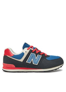 Sneakersy New Balance GC574RBT Czarny ze sklepu eobuwie.pl w kategorii Buty sportowe dziecięce - zdjęcie 182038916