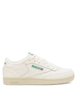 Sneakersy Reebok Club C GY7470 Écru ze sklepu eobuwie.pl w kategorii Buty sportowe dziecięce - zdjęcie 182038917