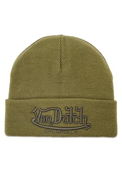 Czapka Von Dutch Flint 7050115 Khaki ze sklepu eobuwie.pl w kategorii Czapki zimowe męskie - zdjęcie 182039056
