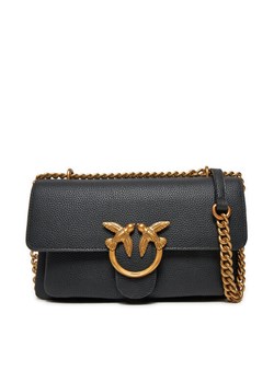 Torebka PINKO Love One Soft Mini AI 24-25 PLTT 104528 A29Q Czarny ze sklepu eobuwie.pl w kategorii Listonoszki - zdjęcie 182039059