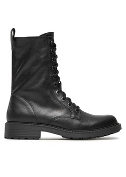 Trapery Clarks Orinoco2 Style 261636234 Czarny ze sklepu eobuwie.pl w kategorii Workery damskie - zdjęcie 182039089