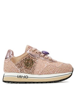 Sneakersy Liu Jo Maxi Wonder 4F4307 TX007 S Różowy ze sklepu eobuwie.pl w kategorii Buty sportowe dziecięce - zdjęcie 182039506