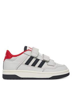 Sneakersy adidas Rapid Court JS0636 Szary ze sklepu eobuwie.pl w kategorii Buty sportowe dziecięce - zdjęcie 182039598